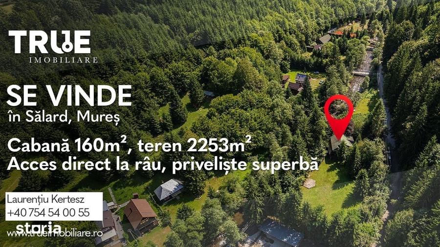 Casă cu 5 camere cu Teren 2253 Mp în Sălard