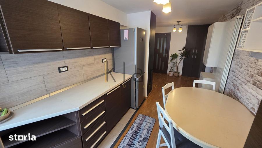 Apartament cu 2 camere decomandat, mobilat în Gruia
