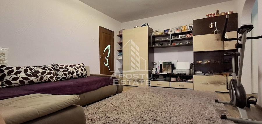 Apartament cu 2 camere semidecomandat în Micălaca