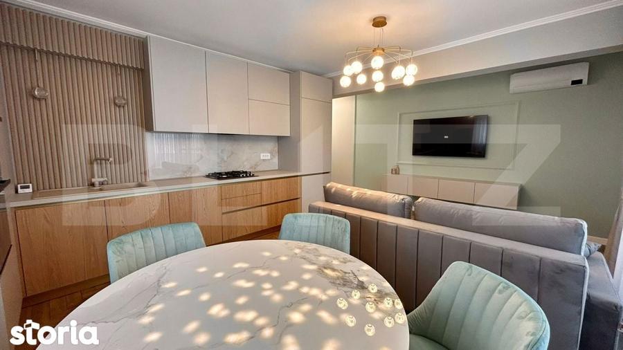 Apartament 3 camere , 80 mp , 2 bai , parcare subterana , prima inchir - 6
