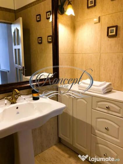 Apartament cu 3 camere semidecomandat, mobilat în Semicentral