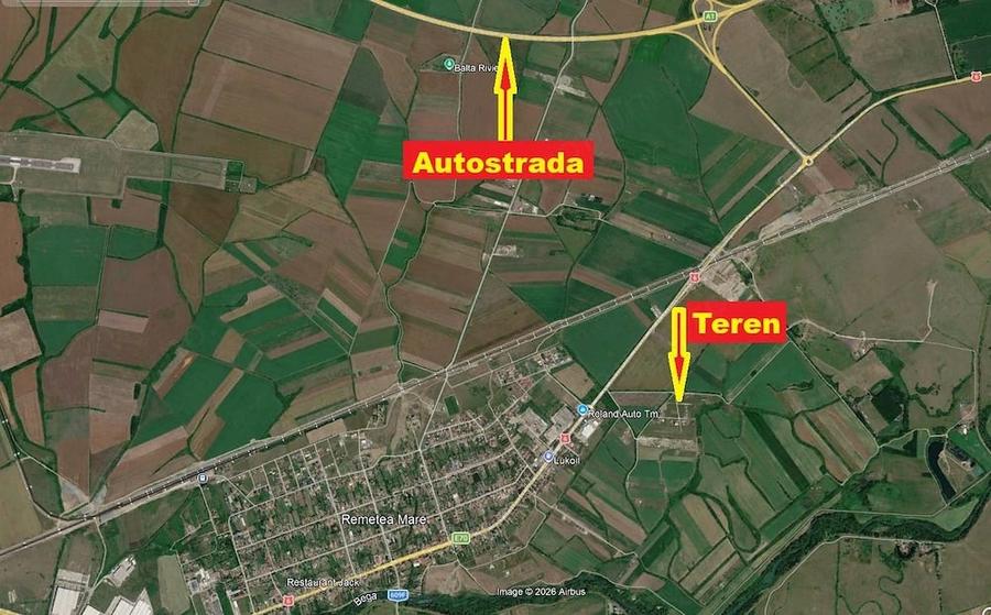 Teren de 609 mp, în Remetea Mare