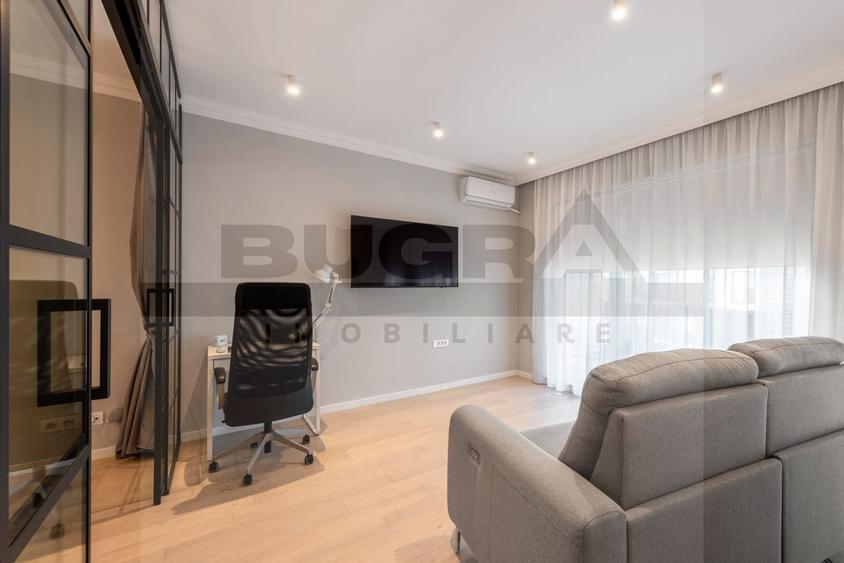 Apartament cu 2 camere semidecomandat, mobilat în Mărăști