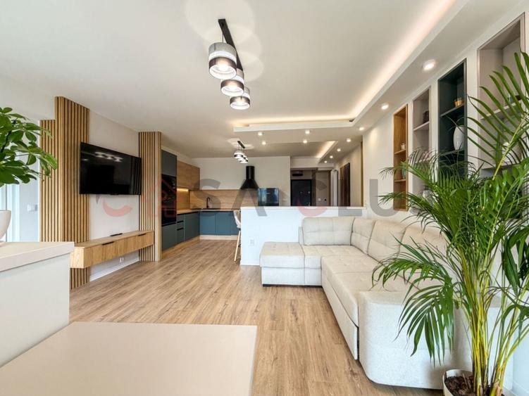 Apartament cu 2 camere semidecomandat, mobilat în Dâmbul Rotund