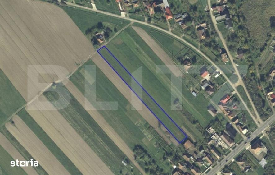 Teren de 3600 mp, în Ardud