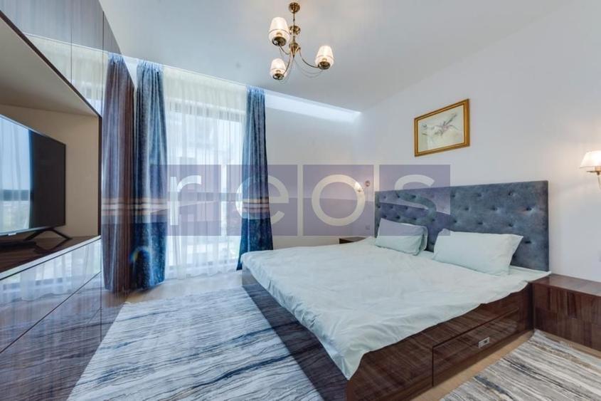 Apartament cu 2 camere decomandat, mobilat în Herăstrău