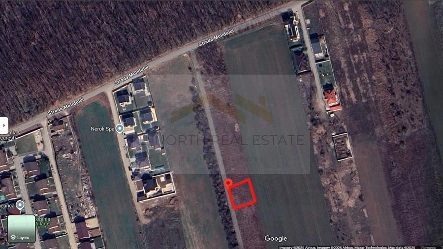 Teren Construcții intravilan de 600 mp, în Corbeanca