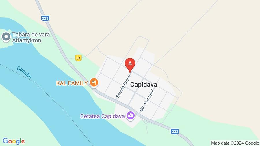 Casă individuală cu 2 camere cu Teren 600 Mp în Capidava