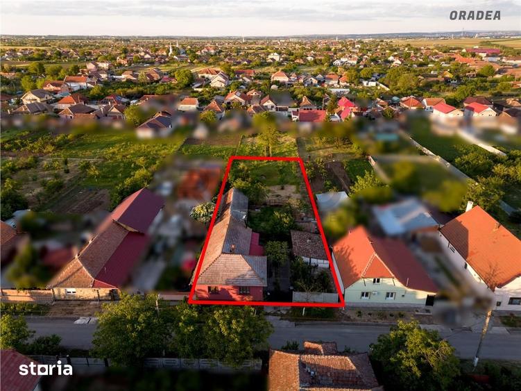 Casă cu 4 camere cu Teren 1440 Mp în Girișu de Criș