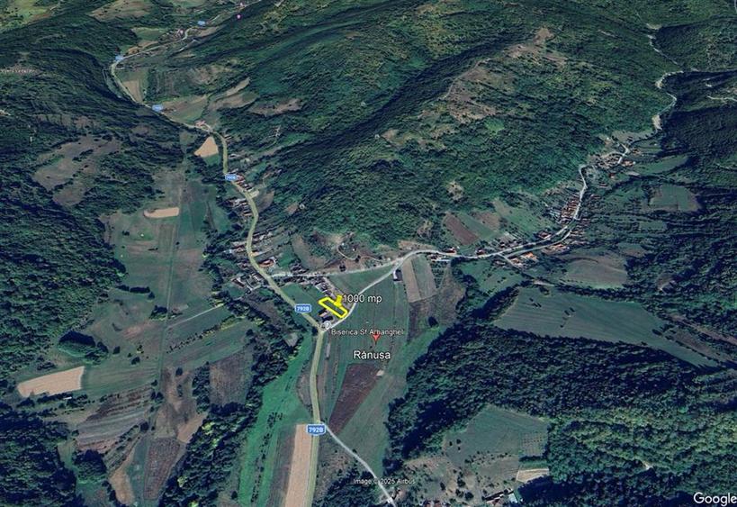 Teren Construcții intravilan de 1000 mp, în Moneasa