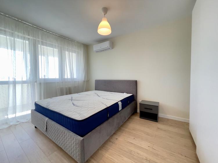 Apartament cu 2 camere semidecomandat, mobilat în Iancului