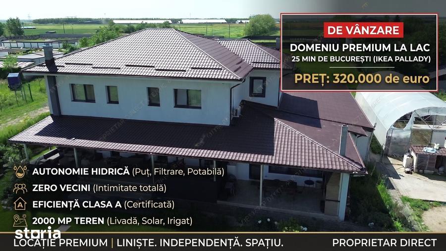 Casă cu 7 camere cu Teren 2000 Mp în Gostilele