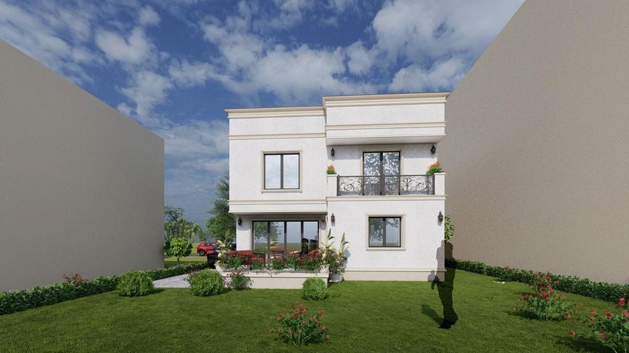 Casă individuală cu 4 camere cu Canalizare în Central