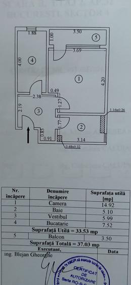 Garsoniera Berceni Metalurgiei Grand Arena - 14