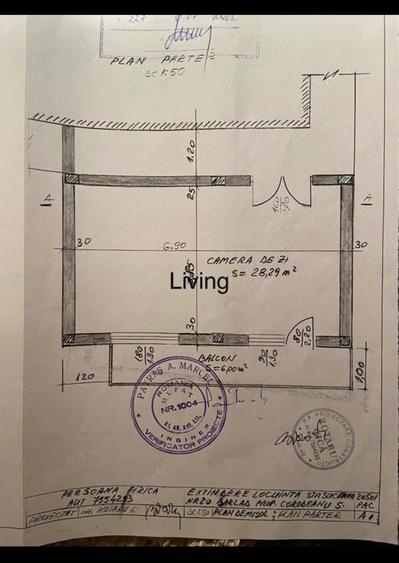 Casă cu 3 camere în Central