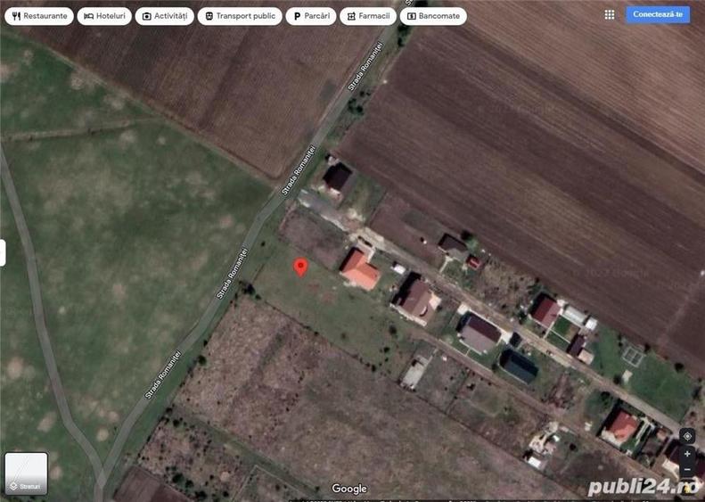 Teren de 1000 mp, în Pruni