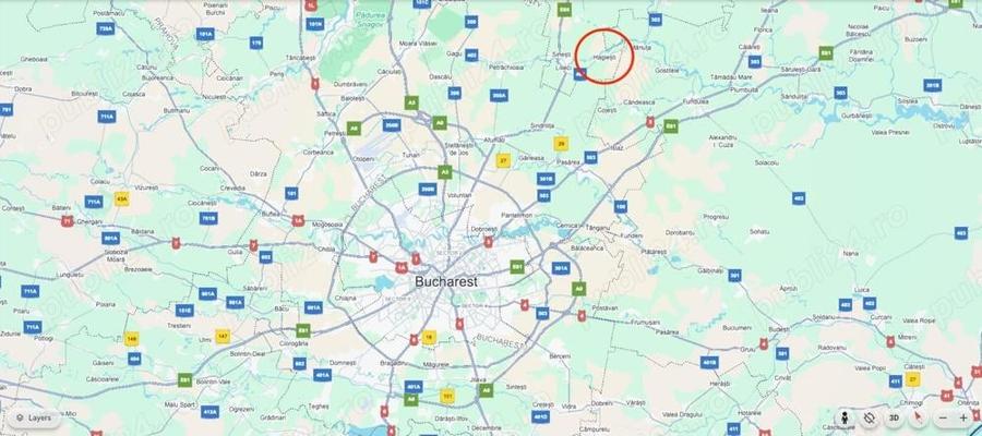 Teren de 50000 mp, în Hagiești