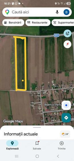 Teren de 14000 mp, în Central