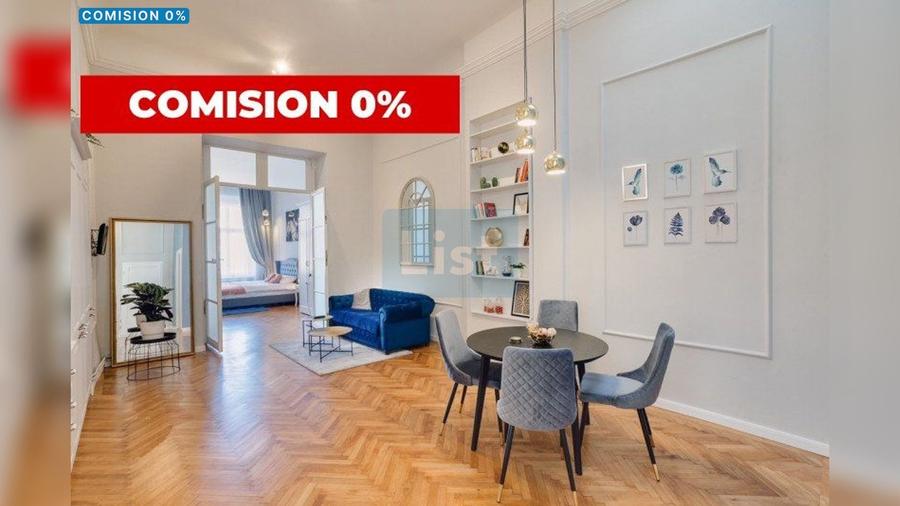 Apartament cu 4 camere semidecomandat, mobilat în Ultracentral