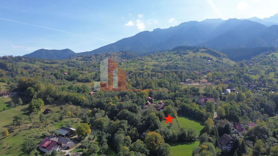 Teren Construcții intravilan de 1300 mp, în Bran
