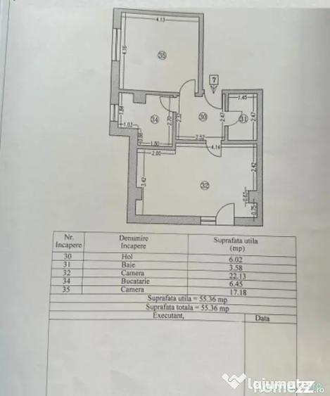 Apartament cu 2 camere decomandat în Primo