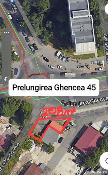 Teren de 208 mp, în Prelungirea Ghencea