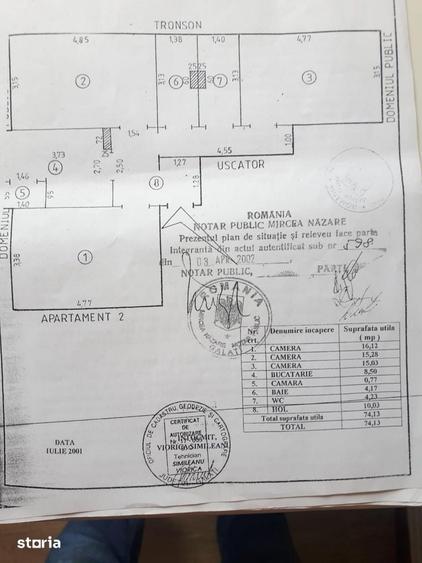 Apartament cu 3 camere în Siderurgiștilor