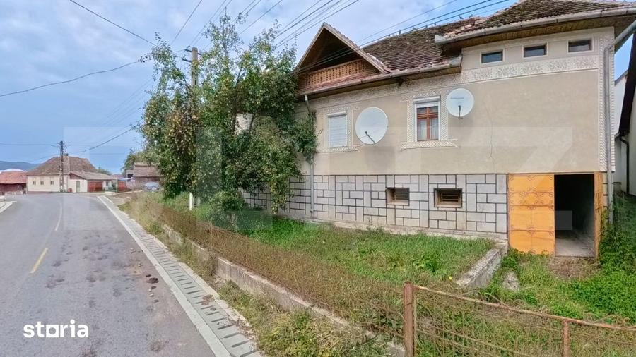 Casă cu 4 camere cu Teren 2686 Mp în Mărișelu
