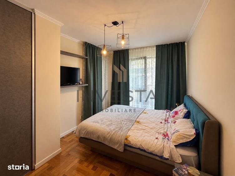 Apartament cu 2 camere semidecomandat, mobilat în Bună Ziua