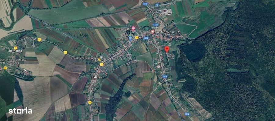 Casă cu 2 camere cu Teren 220 Mp în Bahnea