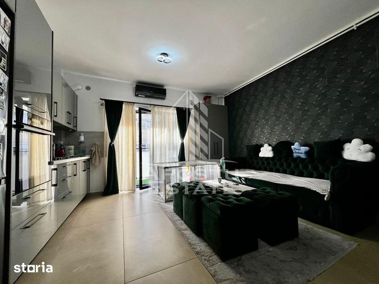 Apartament cu 3 camere, mobilat în UTA