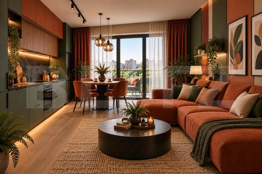 Apartament cu 3 camere decomandat în Lunca Cetățuii