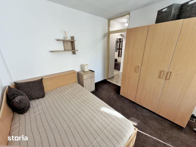 Apartament cu 2 camere decomandat, mobilat în Tei