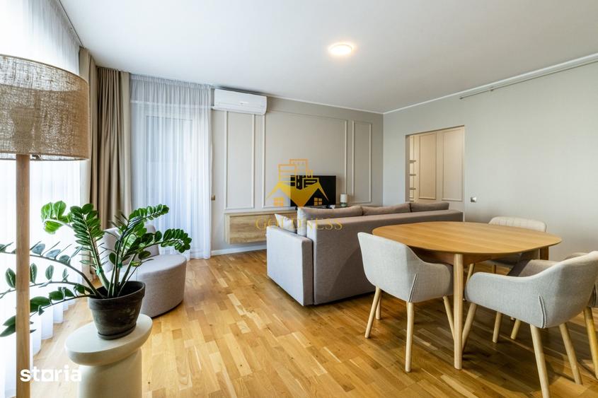 Apartament cu 2 camere, mobilat în Între Lacuri