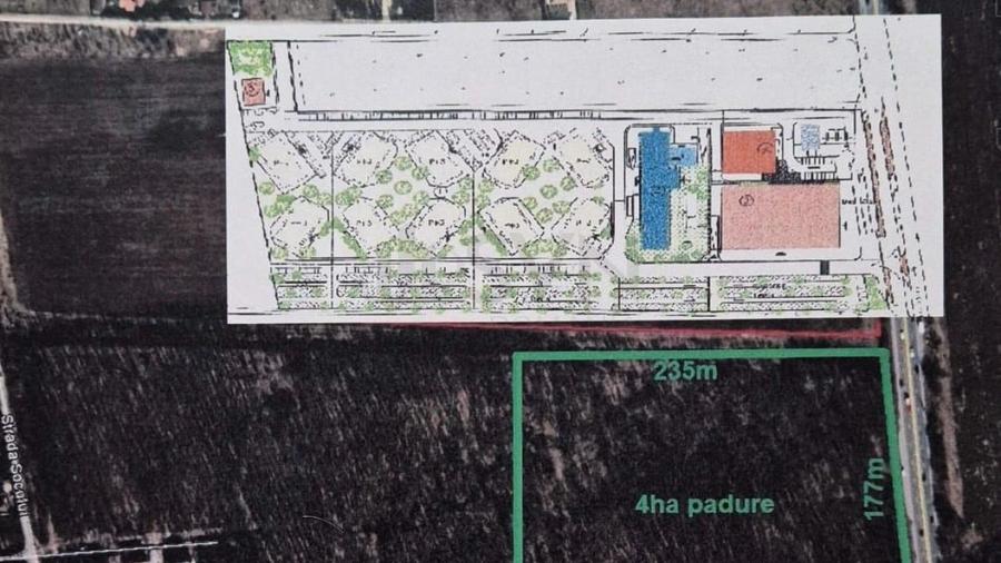 Teren agricol extravilan de 41200 mp, în Central
