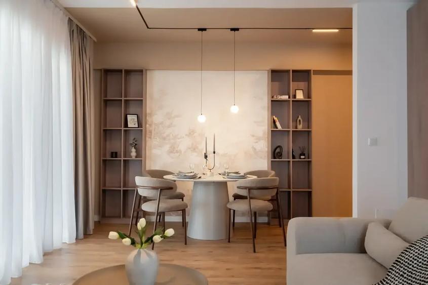 Apartament cu 2 camere decomandat, mobilat în Voluntari
