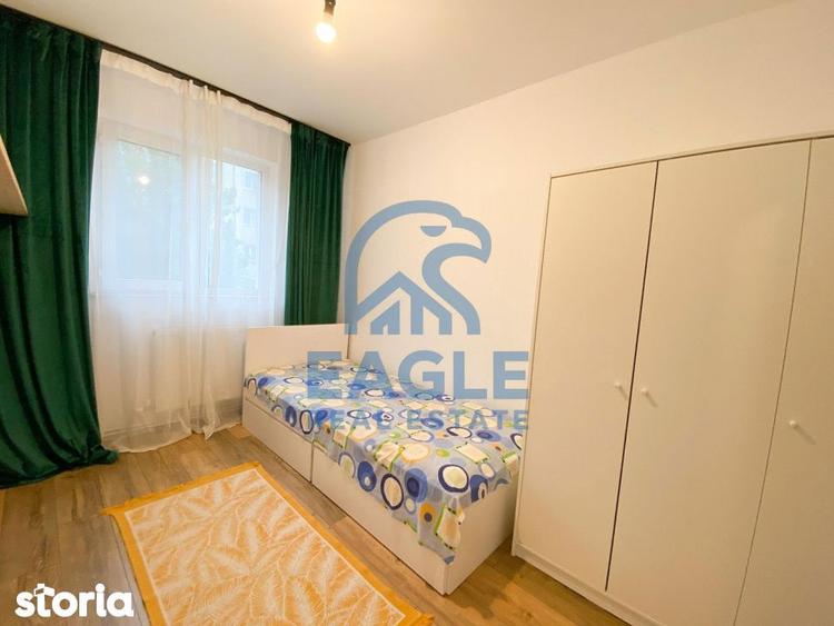 Apartament cu 3 camere semidecomandat, mobilat în Tomis Nord