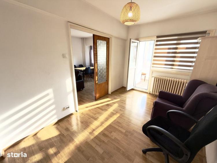 Apartament cu 3 camere semidecomandat în Grădina Icoanei