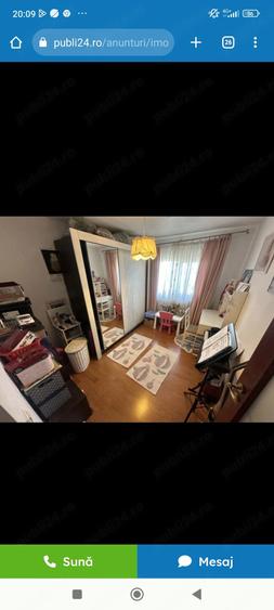 Apartament cu 3 camere decomandat în Km 5