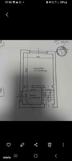 Apartament cu 2 camere în Dacia