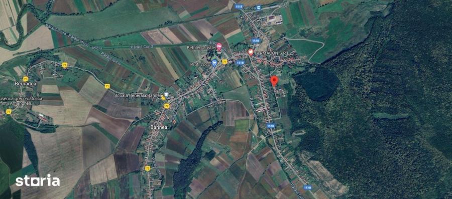 Casă cu 2 camere cu Teren 220 Mp în Bahnea