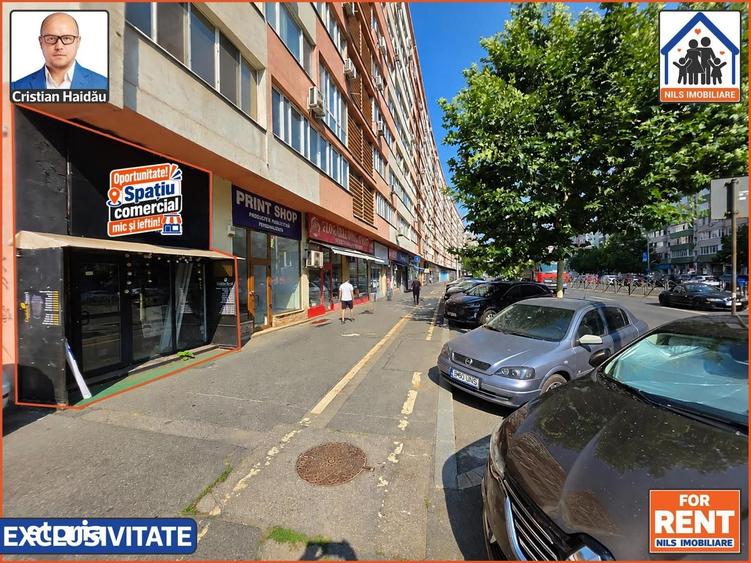 Spațiu comercial, de 5 mp, în Tei