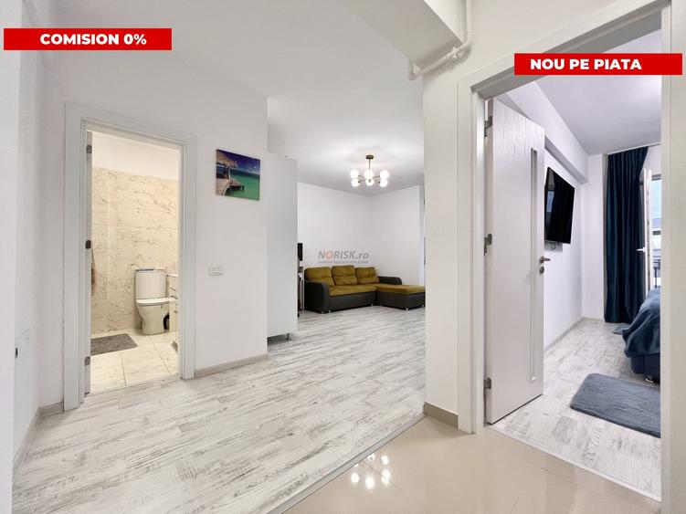 Apartament cu 2 camere decomandat, mobilat în Ozana