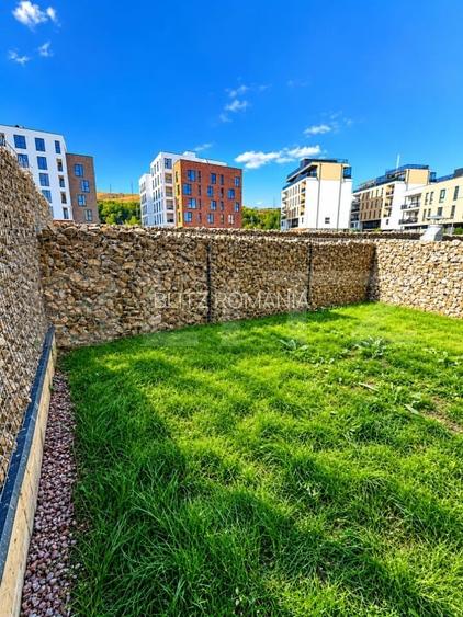 Apartament cu 2 camere, 57 mp, gradina 23 mp, zona Somesului