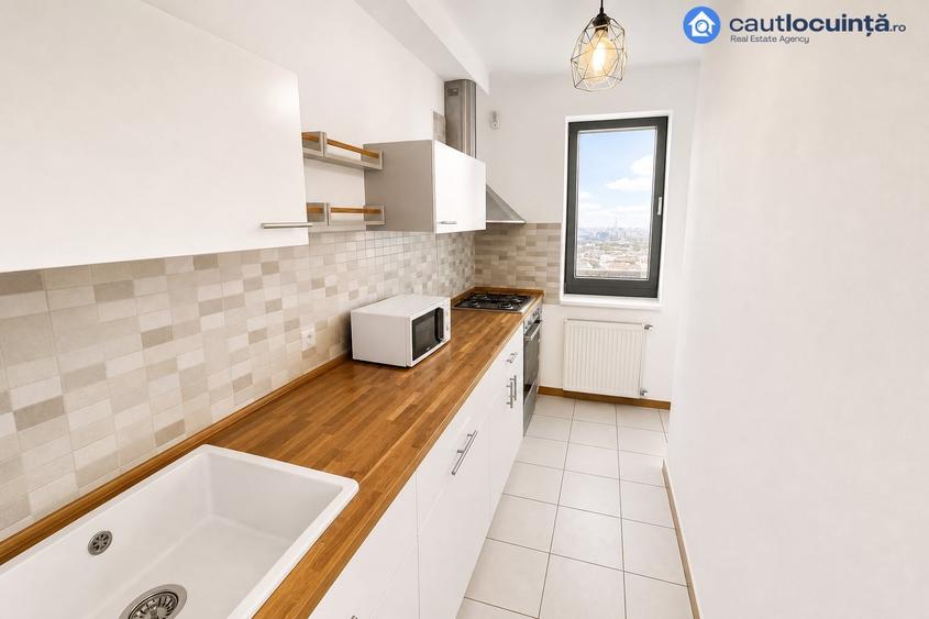 Apartament cu 2 camere semidecomandat, mobilat în Berceni