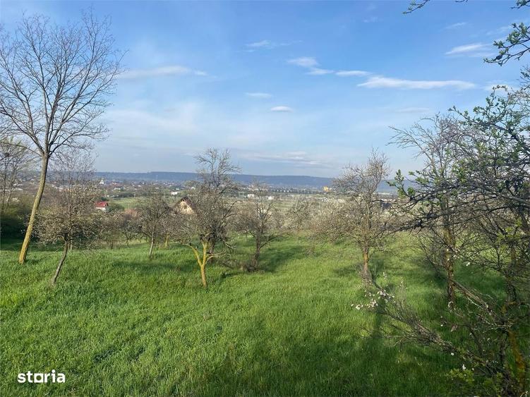Teren cu suprafata generoasa, situat in zona linistita, la 15 minute d - 5
