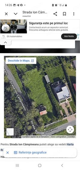 Teren de 1500 mp, în Gai