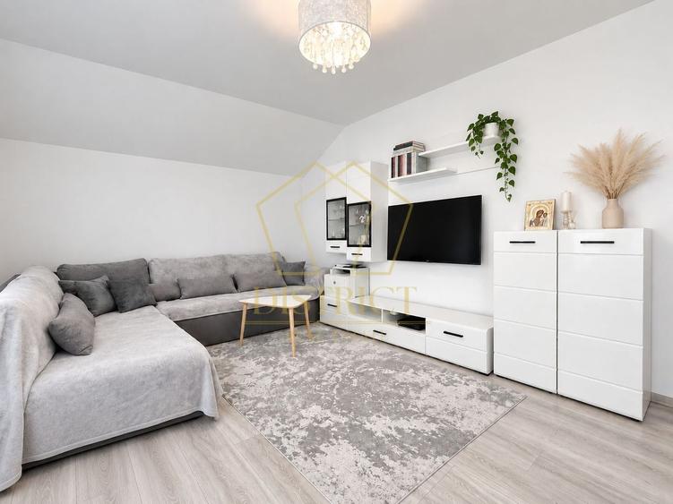Apartament cu 2 camere semidecomandat, mobilat în Giroc