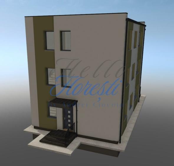 Apartament 3 camere 65mp, semifinisat, Floresti | Balastierei - 3
