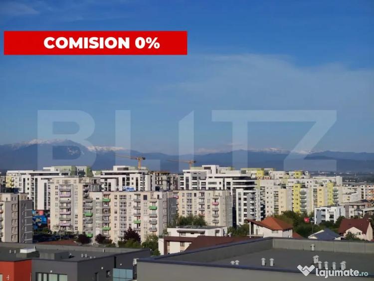 Apartament cu 4 camere semidecomandat în Tractorul